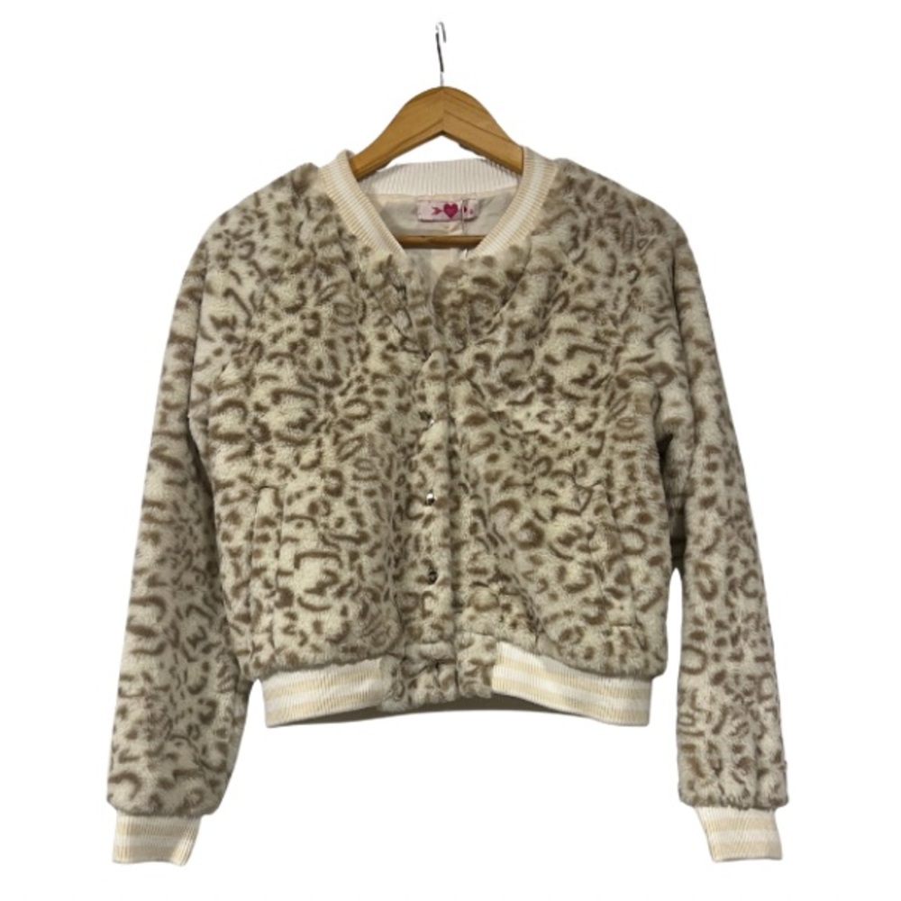 New - Buddy Love Cream Fleece Jacket